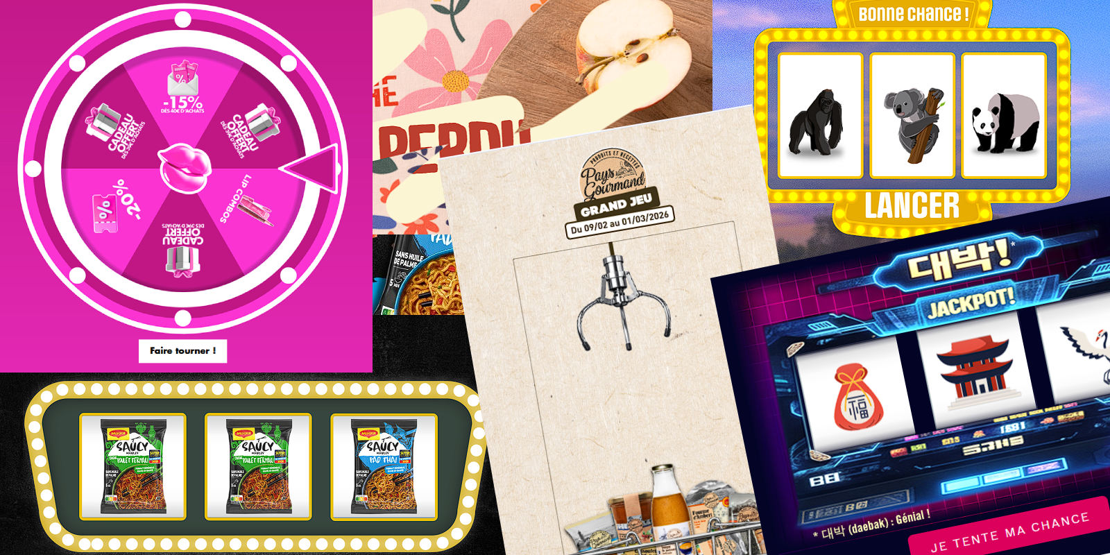 Jeux concours à instants gagnants